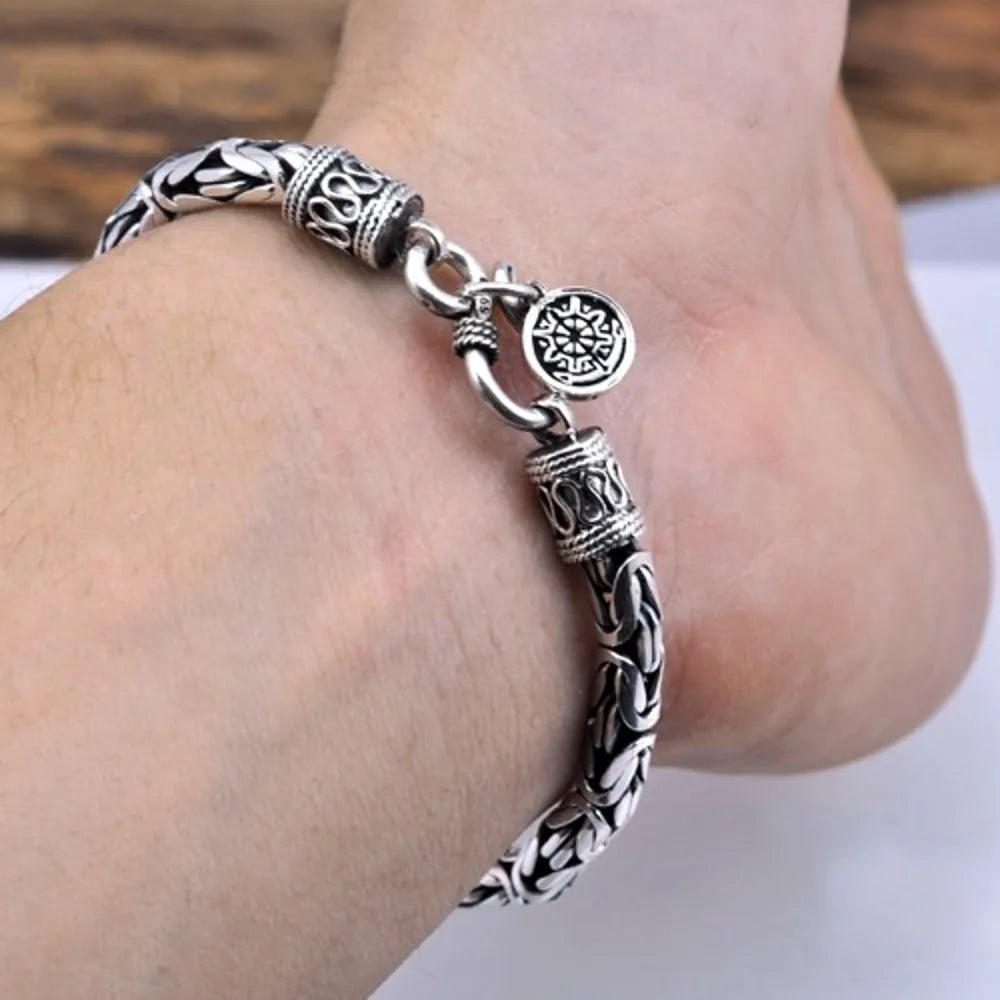 Mr. Sterling Hand-Woven Chain