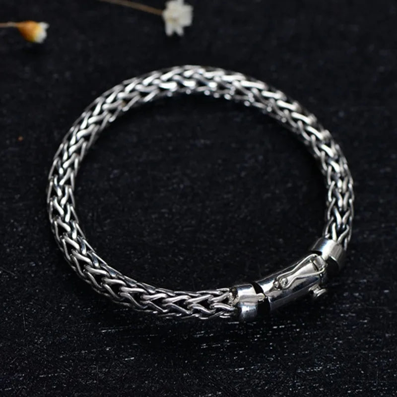 Mr. Sterling Hand-Woven Chain