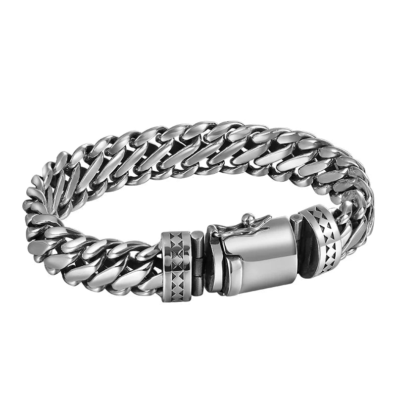 Mr. Sterling Hand-Woven Chain Link