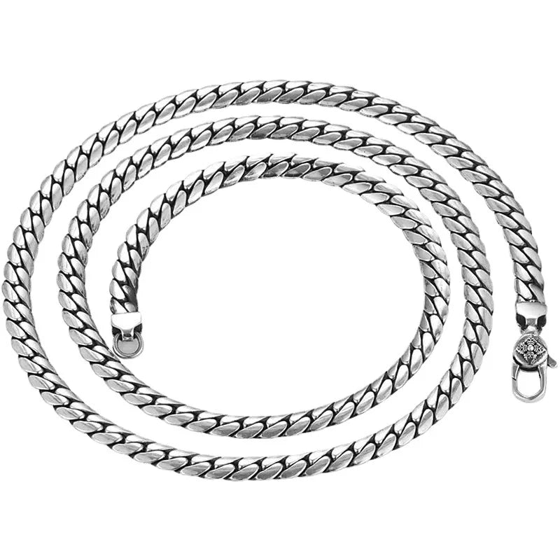 Mr. Sterling 5MM Snake Bone Chain